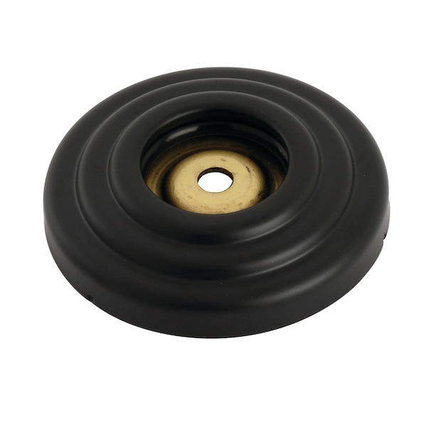 DRF314120 Restoration 1-1/4" Grab Bar Flange, Matte Black